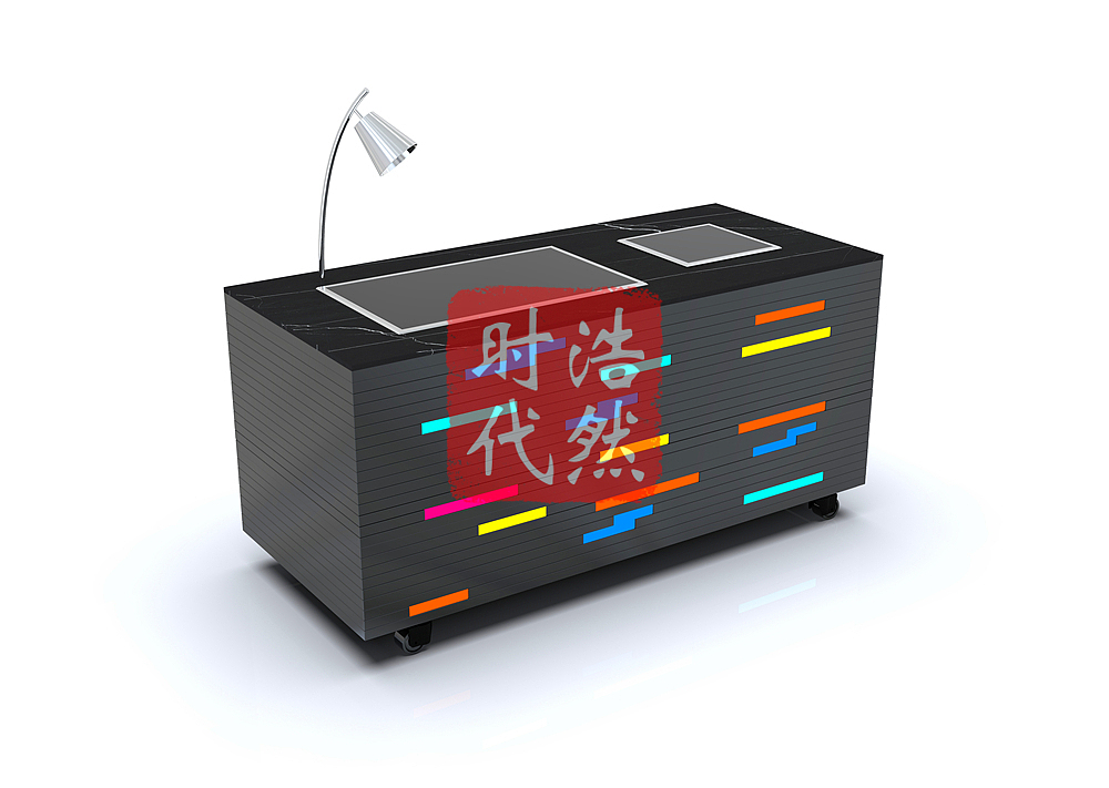 宴会厅餐厅折叠布菲台自助餐台效果图及图片