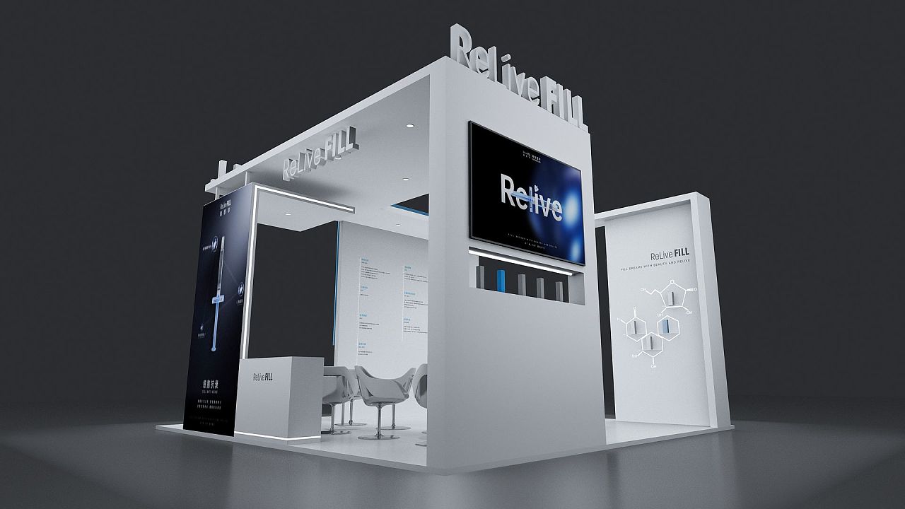 展台设计|空间|舞台美术|听风艺术传媒 - 原创作品 - 站酷 (zcool)