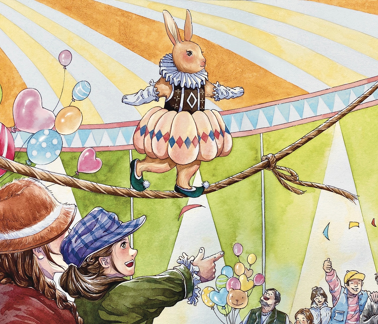 绘本《逃家小兔》