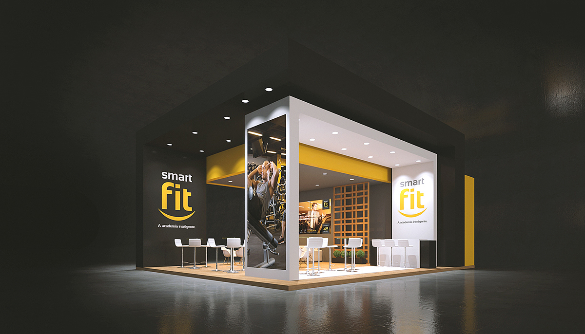 fit展会设计效果图