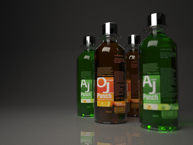 果酒包装设计效果图