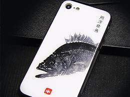 魚拓藝術(shù)手機(jī)殼