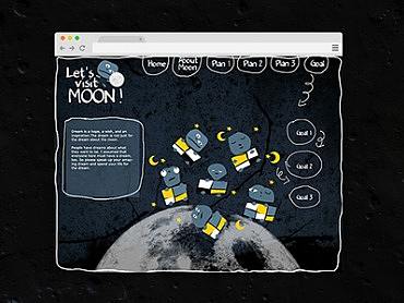 Lets visit the moon!
