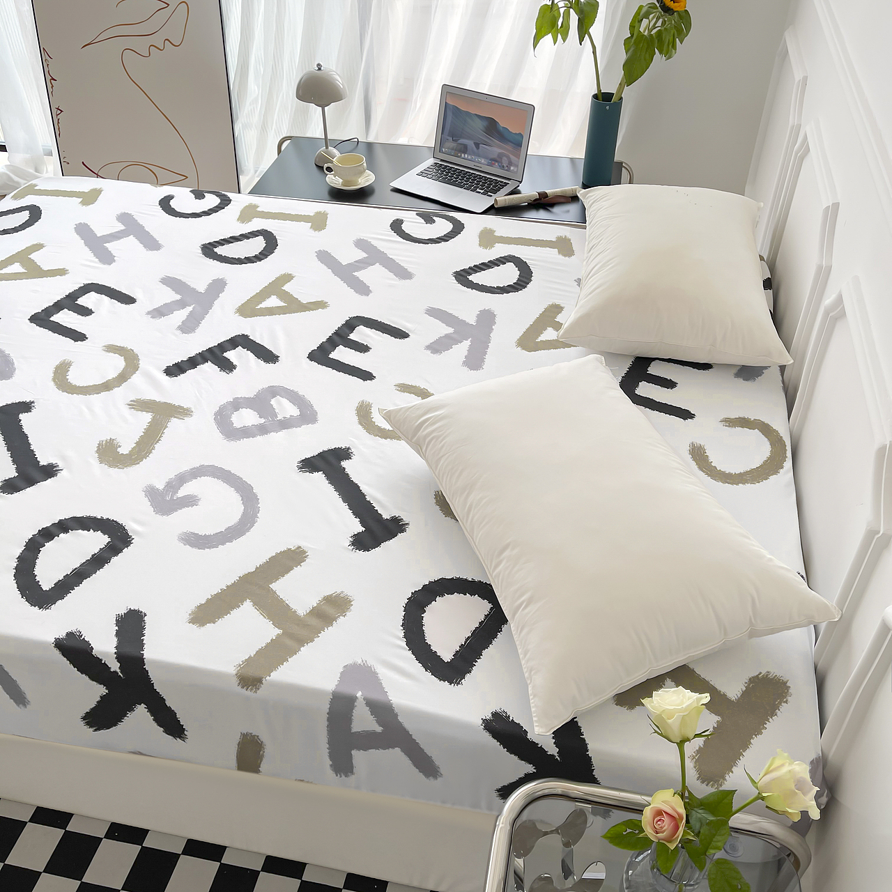 欢喜视觉 家纺摄影 床笠拍摄