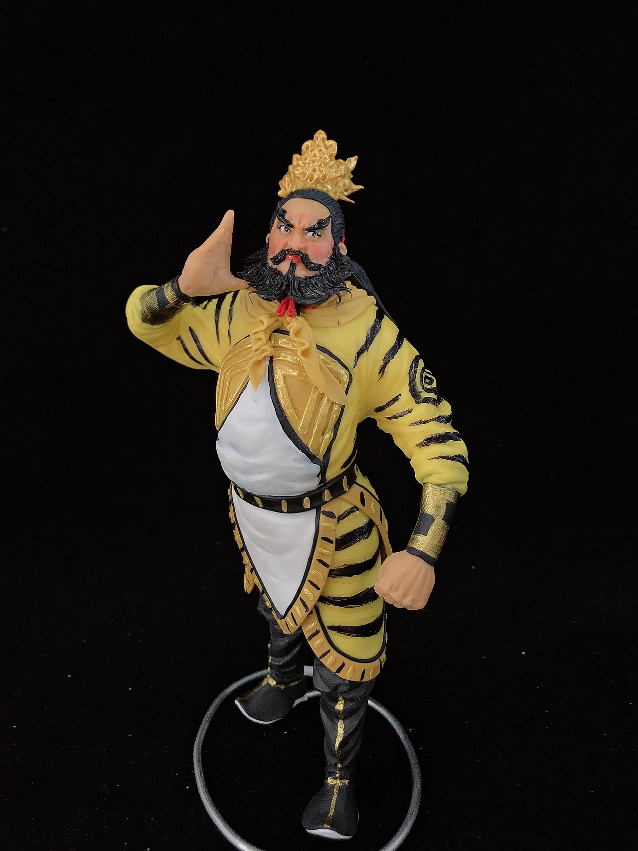 康健面塑作品《西游妖王》（图ZMzA1NDg3ODAw） - 雕塑 - 站酷设计师上京私物康健面塑原创素材 - 站酷ZCOOL