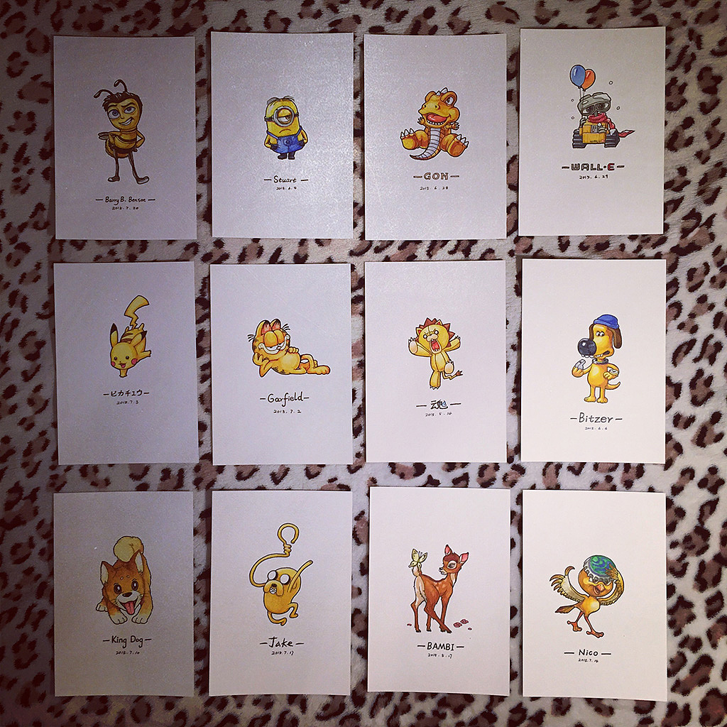 100张水彩小萌物（图ZNDExOTIzNjA=） - 创作习作 - 站酷设计师wcstrong原创素材 - 站酷ZCOOL