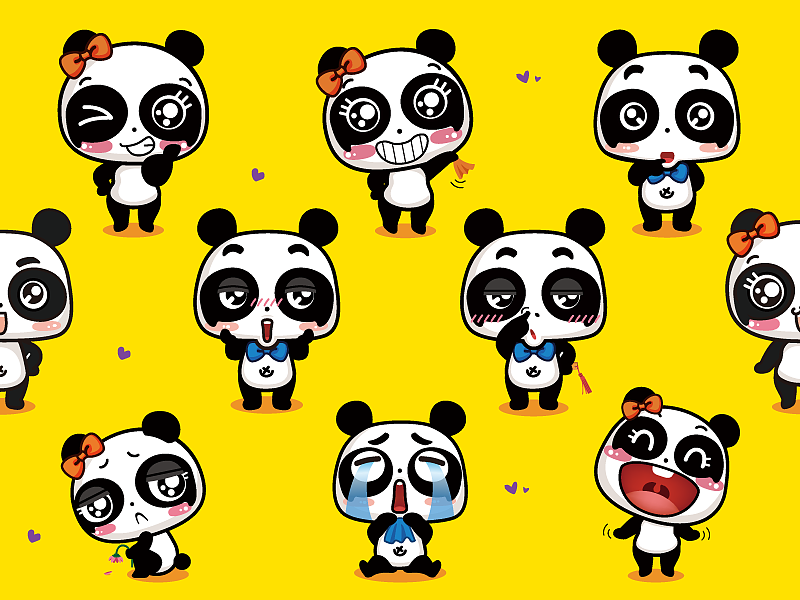 公司卡通形象应用