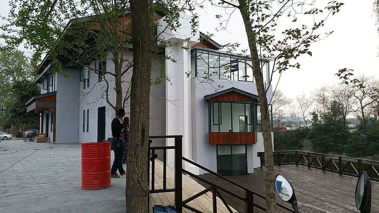 旧房改造，插花与导视设计的融合（图ZMTExMjQwODYw） - 商业空间设计 - 站酷设计师吴承陈原创素材 - 站酷ZCOOL