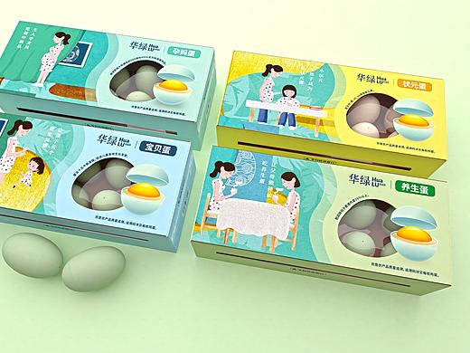 华绿鸡蛋品牌设计