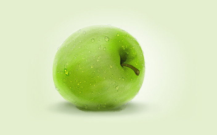 苹果手绘（图ZOTkxNjc3OTY=） - 绘本 - 站酷设计师肥肥版的六月虫虫原创素材 - 站酷ZCOOL