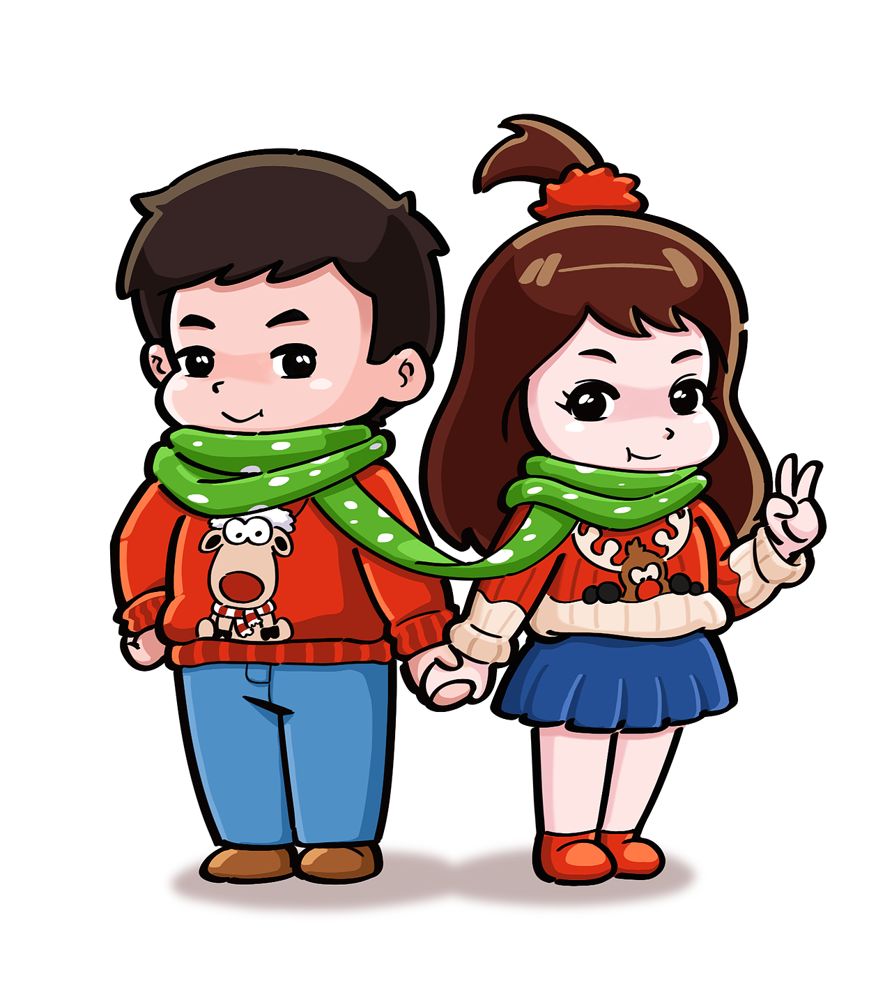 圣诞节果果头像