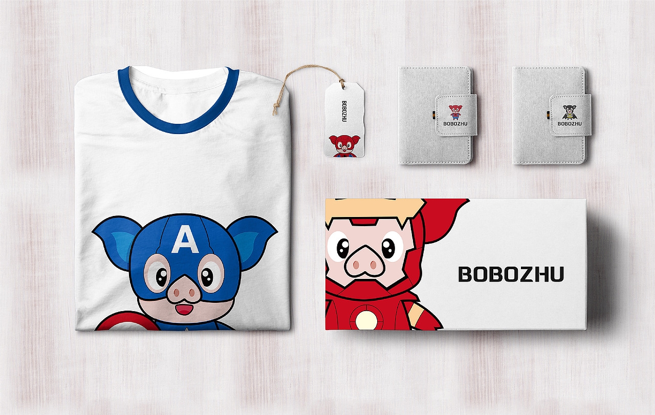 IP形象——博博豬（圖ZMTkwMTIzMzI4） - IP形象 - 站酷設(shè)計(jì)師BeckyYuan_原創(chuàng)素材 - 站酷ZCOOL
