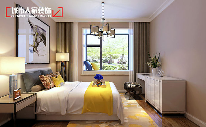 淄博城市人家| 明发世贸112平现代简约装饰装修设计图