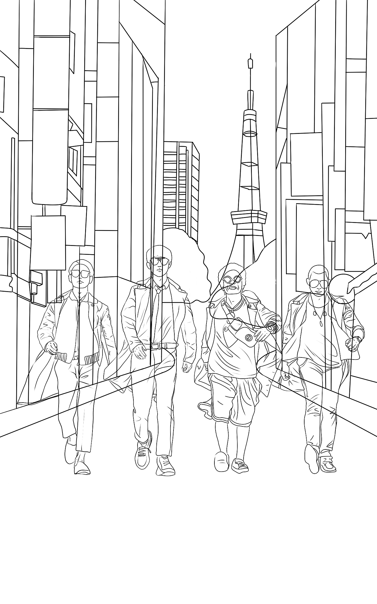 海报转插画（图ZMjU1MDk4Mzk2） - 艺术插画 - 站酷设计师晨呱呱原创素材 - 站酷ZCOOL