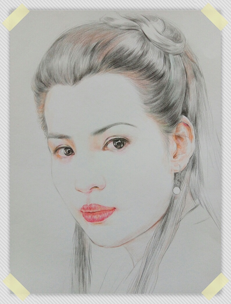 多肉加美女（图ZNzczOTI5ODQ=） - 绘画 - 站酷设计师雅芬yf原创素材 - 站酷ZCOOL