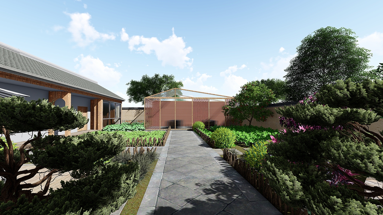 《改造记》乡村土房改节气院子