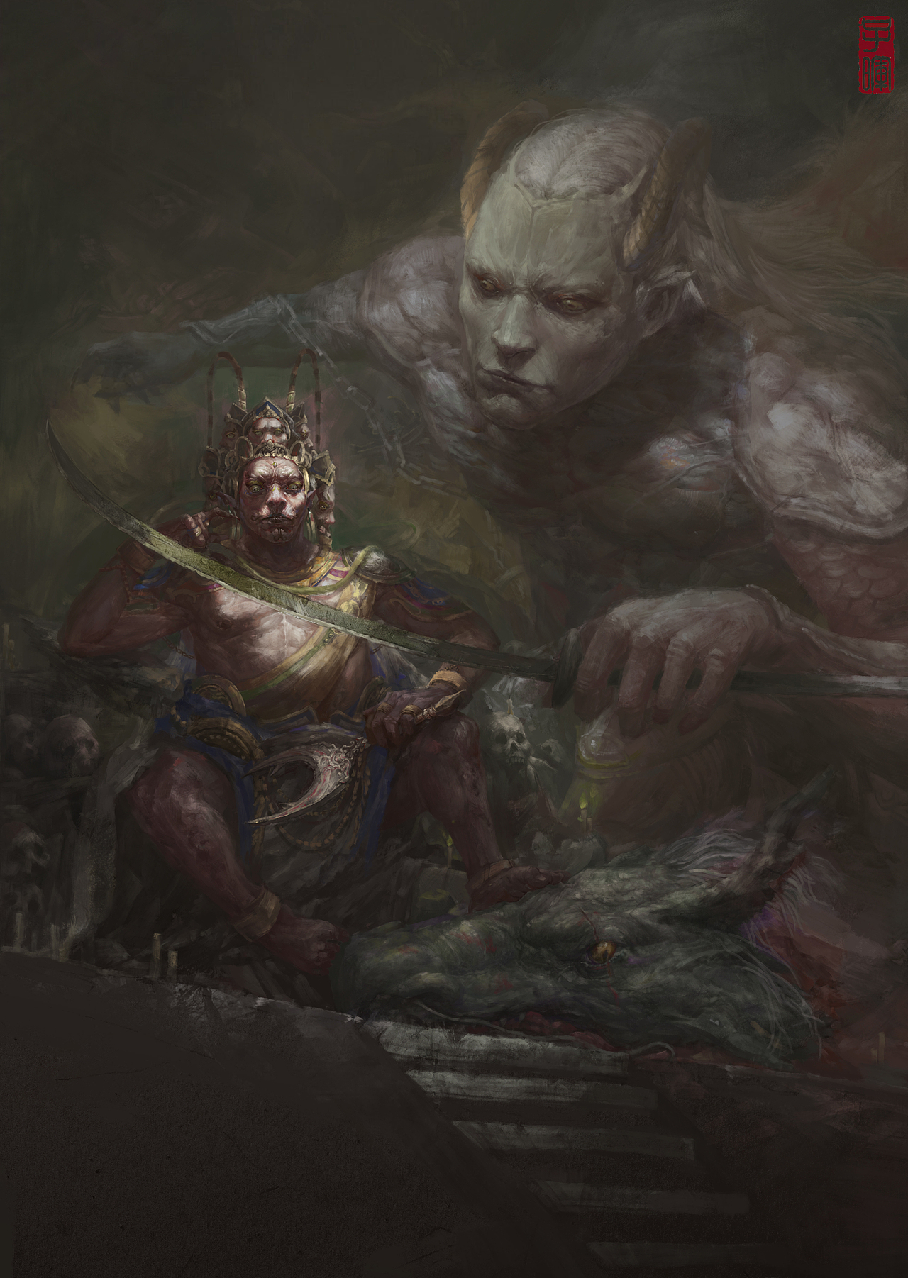 齊天系列第三弹（图ZOTQyNTQ5MDQ=） - 游戏原画 - 站酷设计师徐子晖cicman原创素材 - 站酷ZCOOL