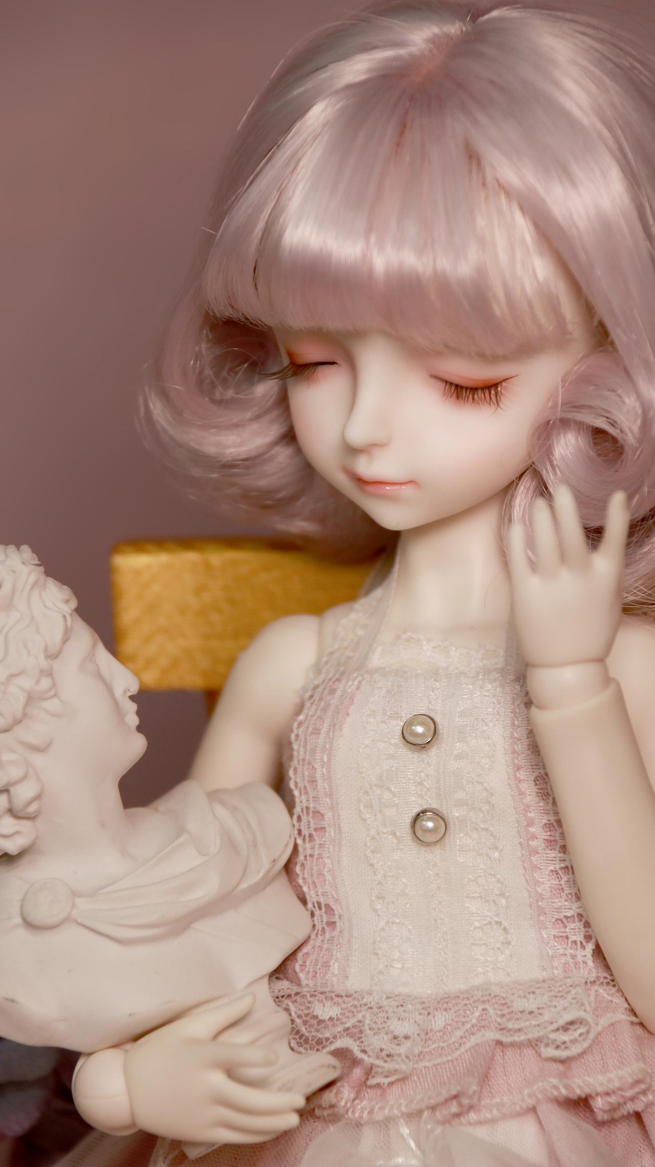 我的娃娃也许是我性格的写照花花姑娘六分bjd娃娃