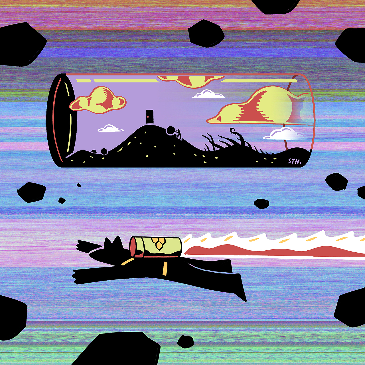 银河无宿人系列插画集第二波