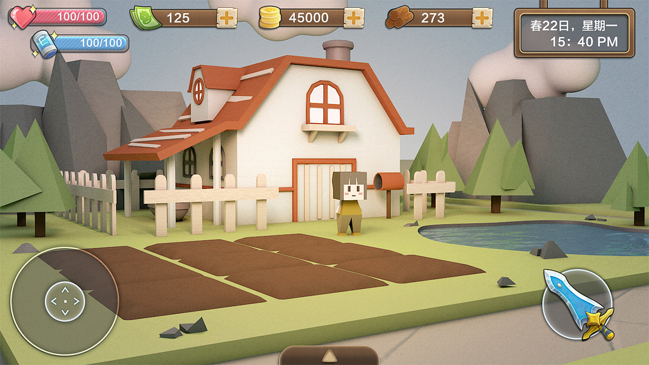 C4D打造漂亮游戏界面