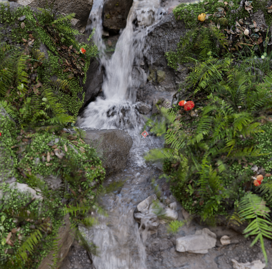 野外流体houdini小瀑布