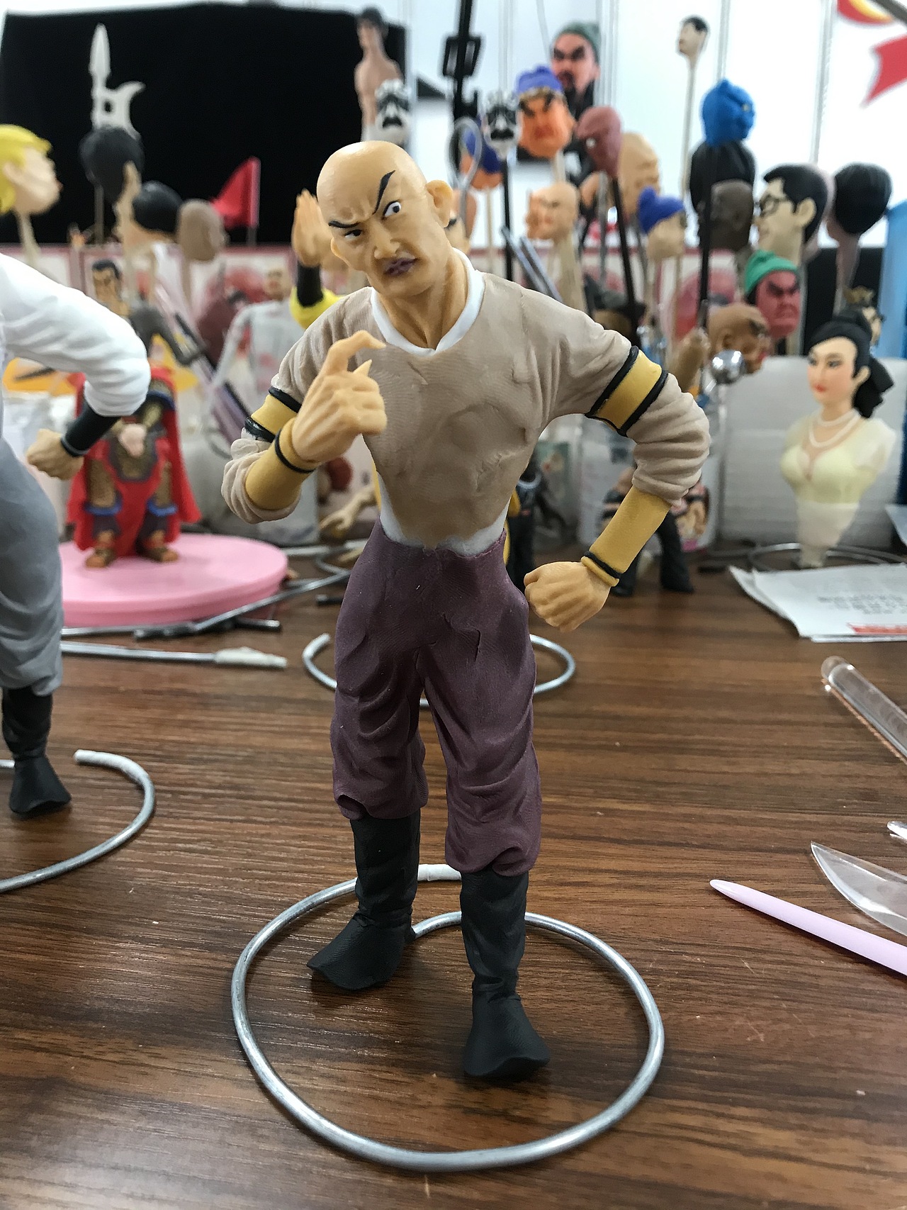 康健面塑作品《西游妖王》（图ZMzA1NDg3NjYw） - 雕塑 - 站酷设计师上京私物康健面塑原创素材 - 站酷ZCOOL