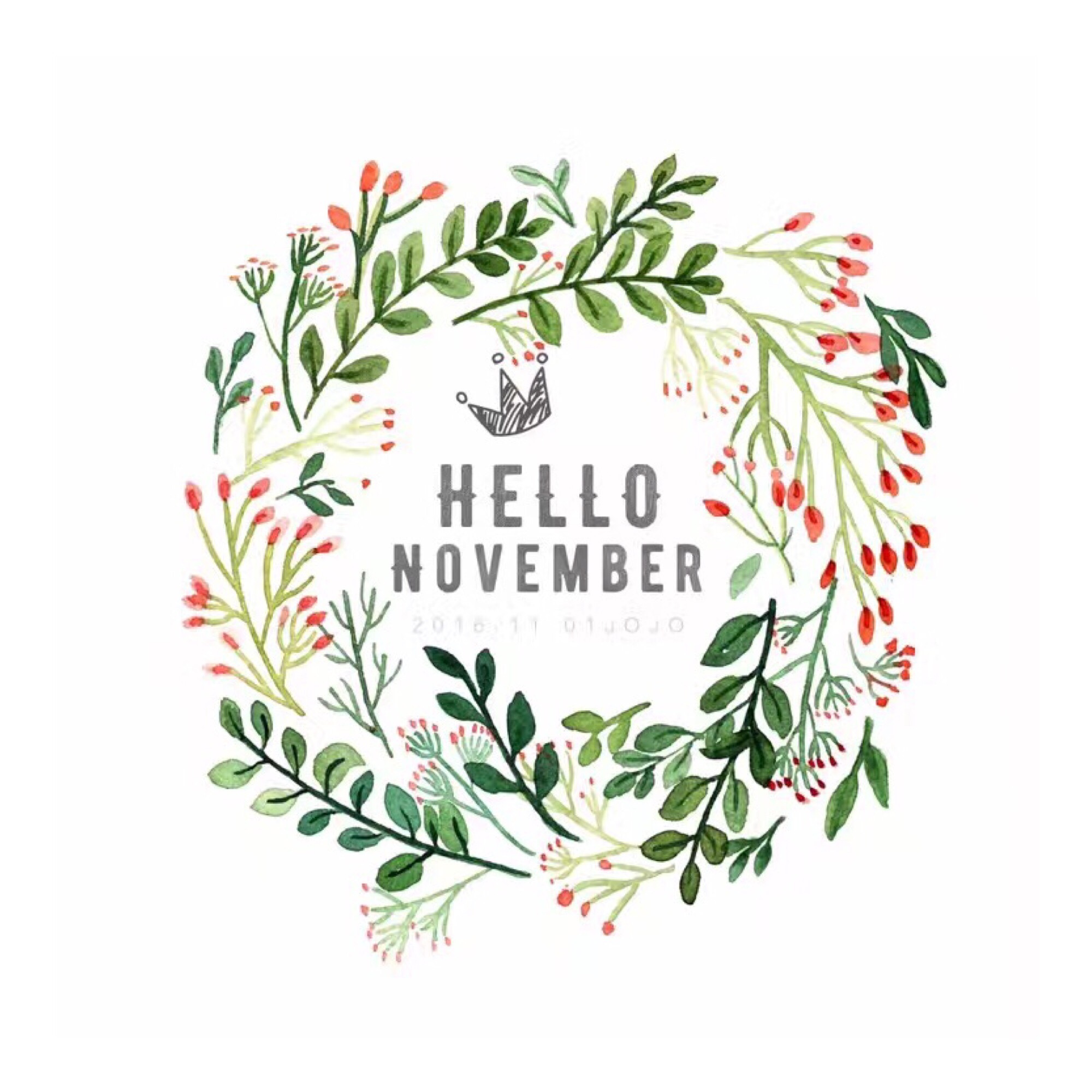 《给你画个最美花环》水彩手绘