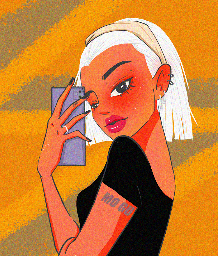 肖像联系（图ZMjA3MTQzMzg4） - 创作习作 - 站酷设计师猪头璐原创素材 - 站酷ZCOOL