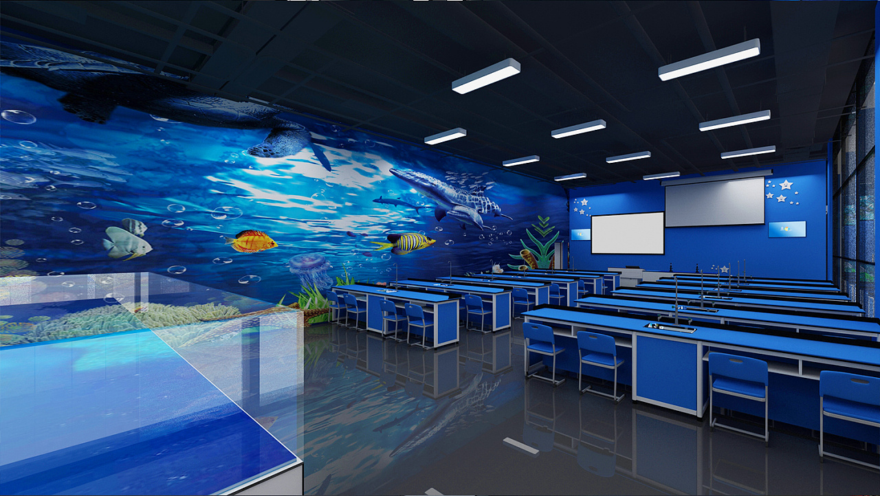 海洋馆展厅|三维|其他三维|威鹏设计 - 原创作品 - 站酷 (zcool)