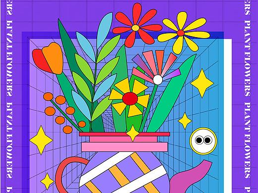 孟菲斯插画
