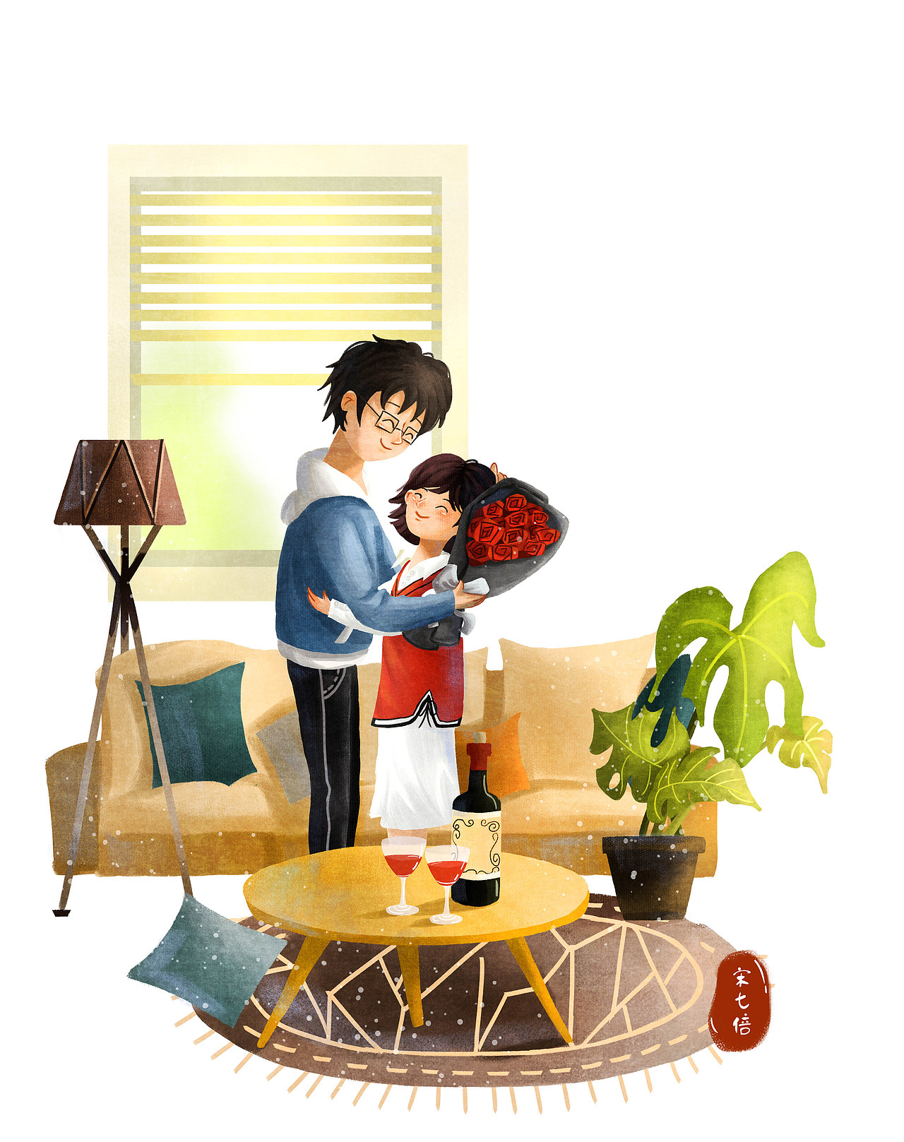 2019年插画作品（图ZMjAxNzA2ODUy） - 创作习作 - 站酷设计师宋七倍原创素材 - 站酷ZCOOL