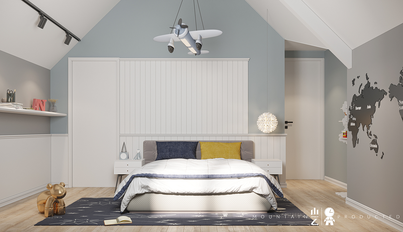 山乙建设l儿童房合集（图ZMjA0NzA3NTcy） - 家装设计 - 站酷设计师山乙建设OURSPACE原创素材 - 站酷ZCOOL