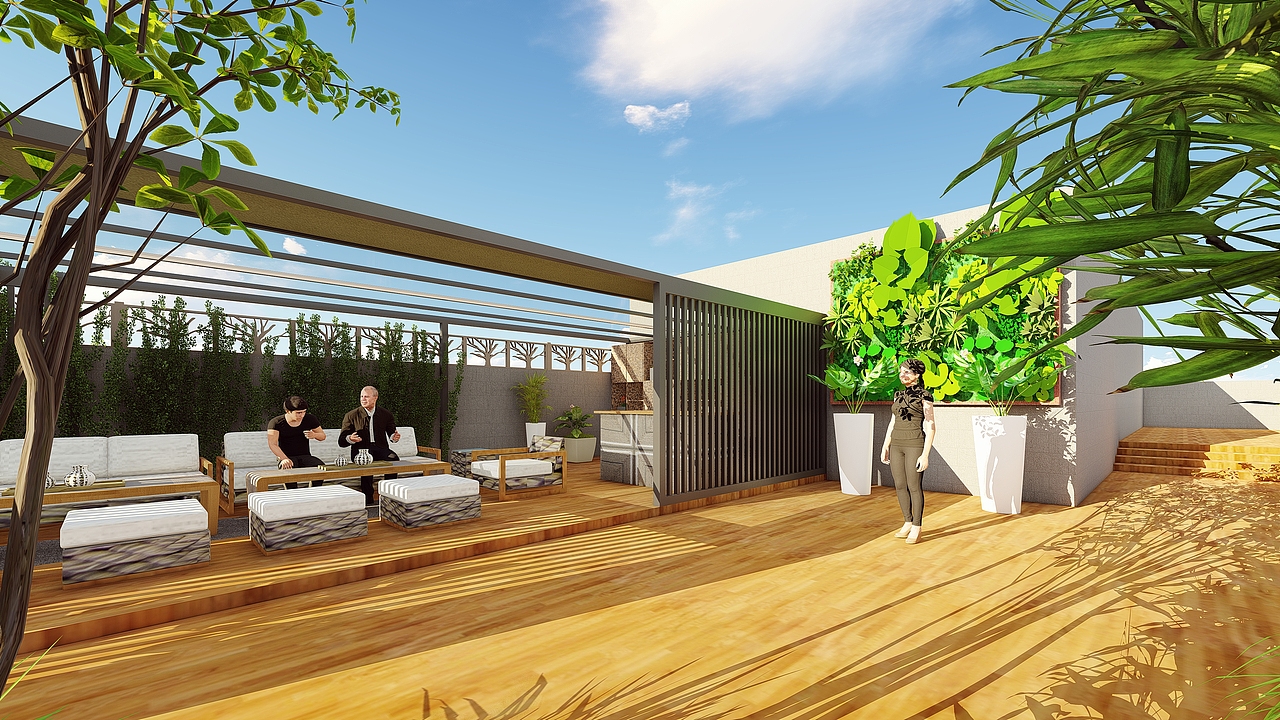 屋顶花园设计(二)