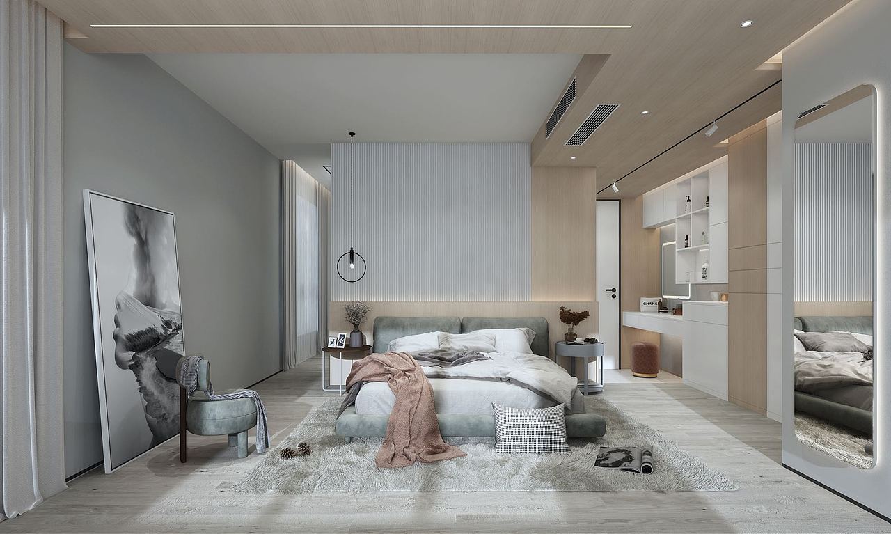 深圳装修:鼎太风华,现代轻奢风设计,宛如仙境!