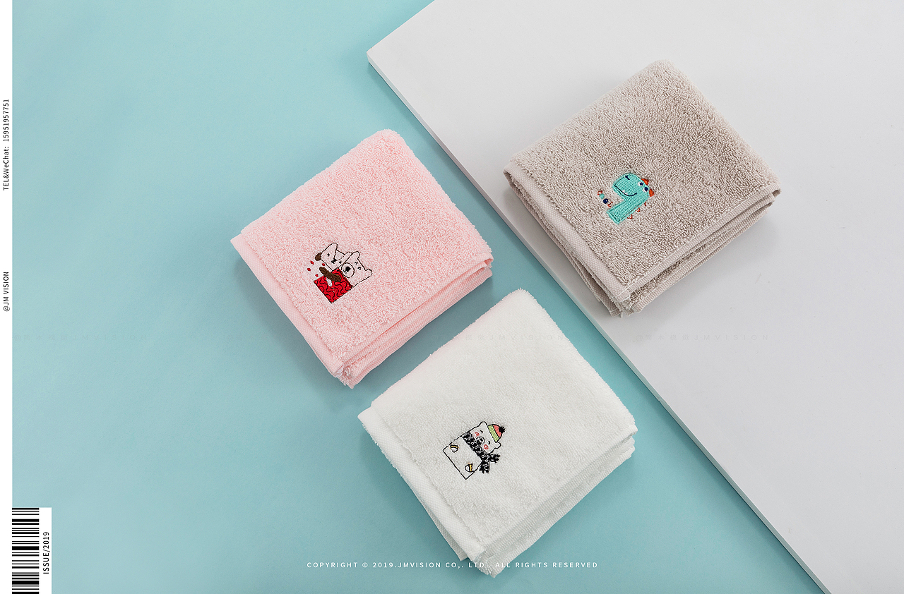 儿童毛巾摄影丨金号 ×简木视觉卡通婴儿浴巾方巾洗脸巾（图ZMTU0Njg3OTA0） - 产品摄影 - 站酷设计师简木视觉原创素材 - 站酷ZCOOL