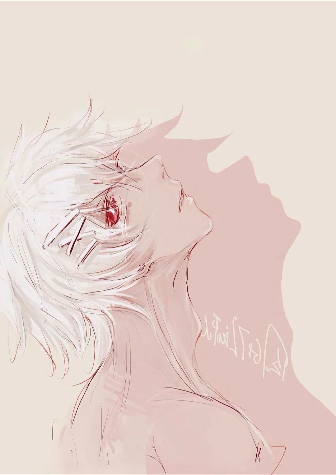 抬头|动漫|单幅漫画|囚绿服stpd - 原创作品 - 站酷 (zcool)