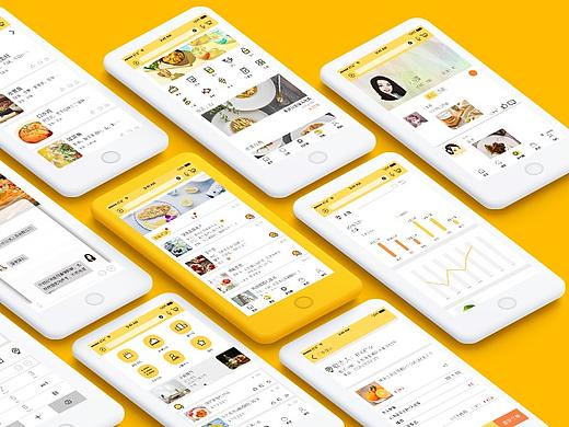菜谱类社交app--我是吃货  原创