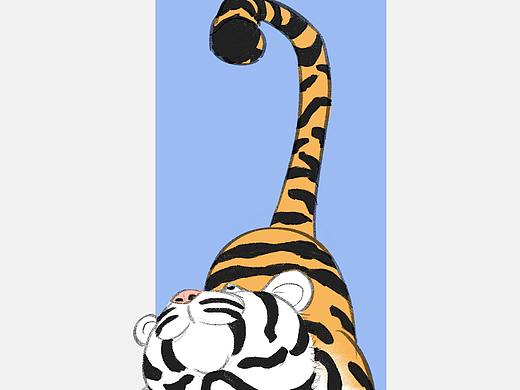 tiger（個(gè)人主頁-ZNTM1OTMzOTY=） - 繪本 - 站酷設(shè)計(jì)師鯉花帶魚原創(chuàng)素材 - 站酷ZCOOL