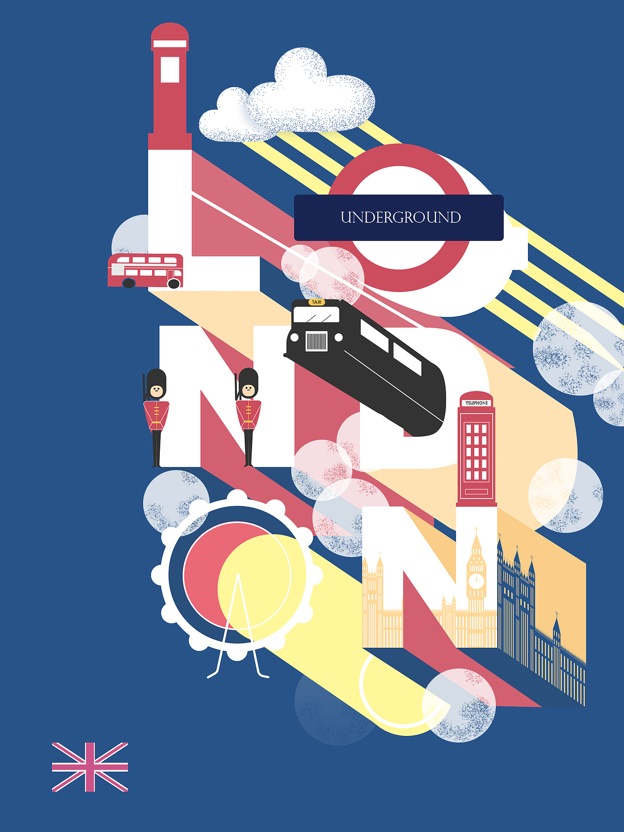 字体海报设计之London