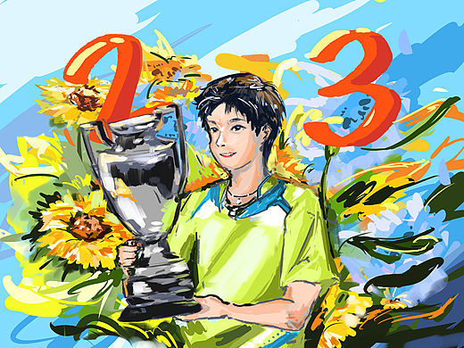 孙颖莎23岁生贺图