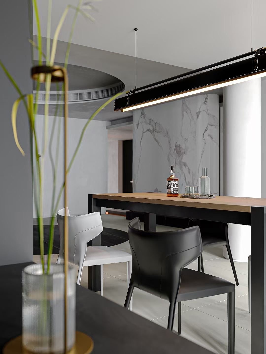 因果皆是缘，黑白灰三色的交融触碰!（图ZMzc0MTMyOTc2） - 建筑/空间 - 站酷设计师回家干甚原创素材 - 站酷ZCOOL