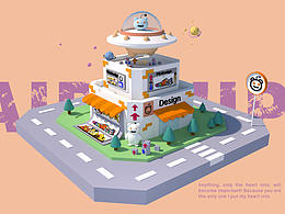 C4D 作品练习 | akutaro