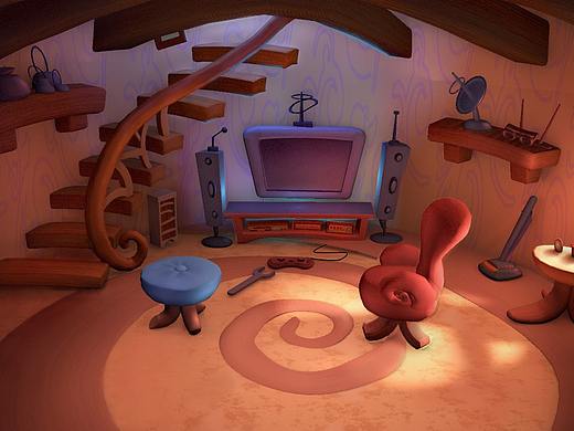 初学maya_卡通房子（临摹）（个人主页-ZMzE3NDA1ODQ=） - 场景 - 站酷设计师范咚呛原创素材 - 站酷ZCOOL