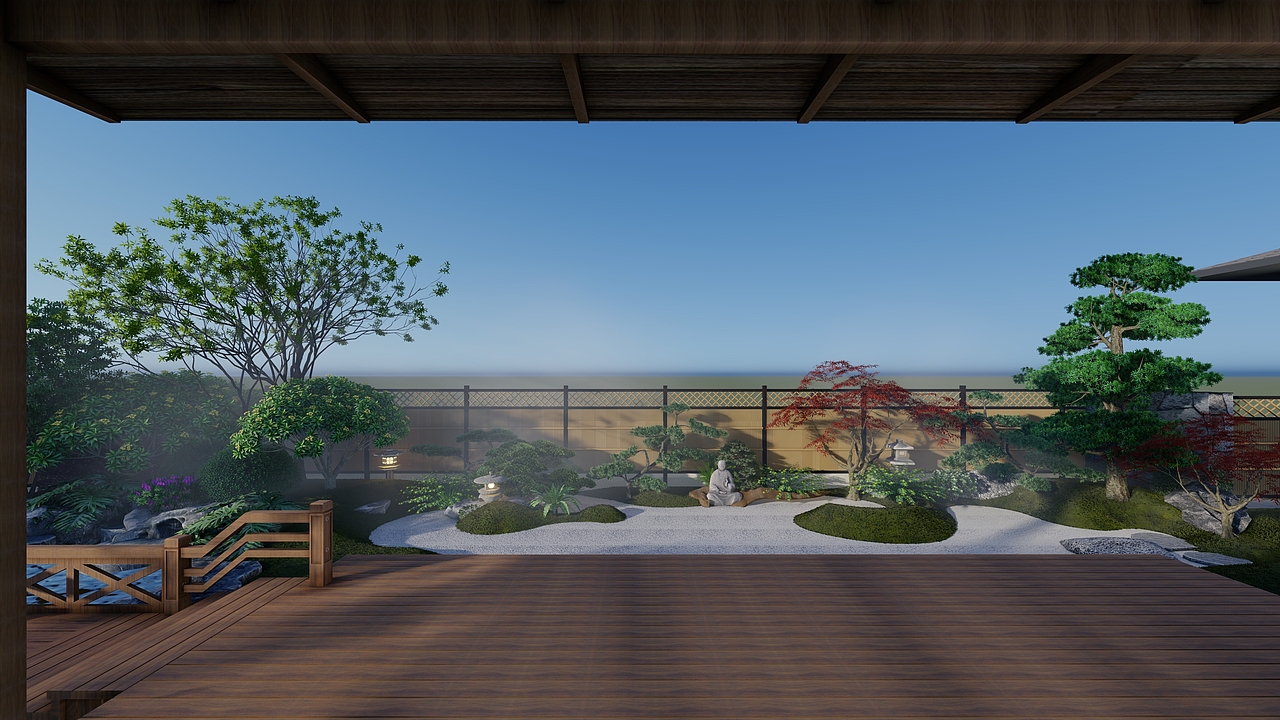 禅·庭（图ZMjI3MTc5NjA4） - 景观设计 - 站酷设计师Garden_Liu原创素材 - 站酷ZCOOL