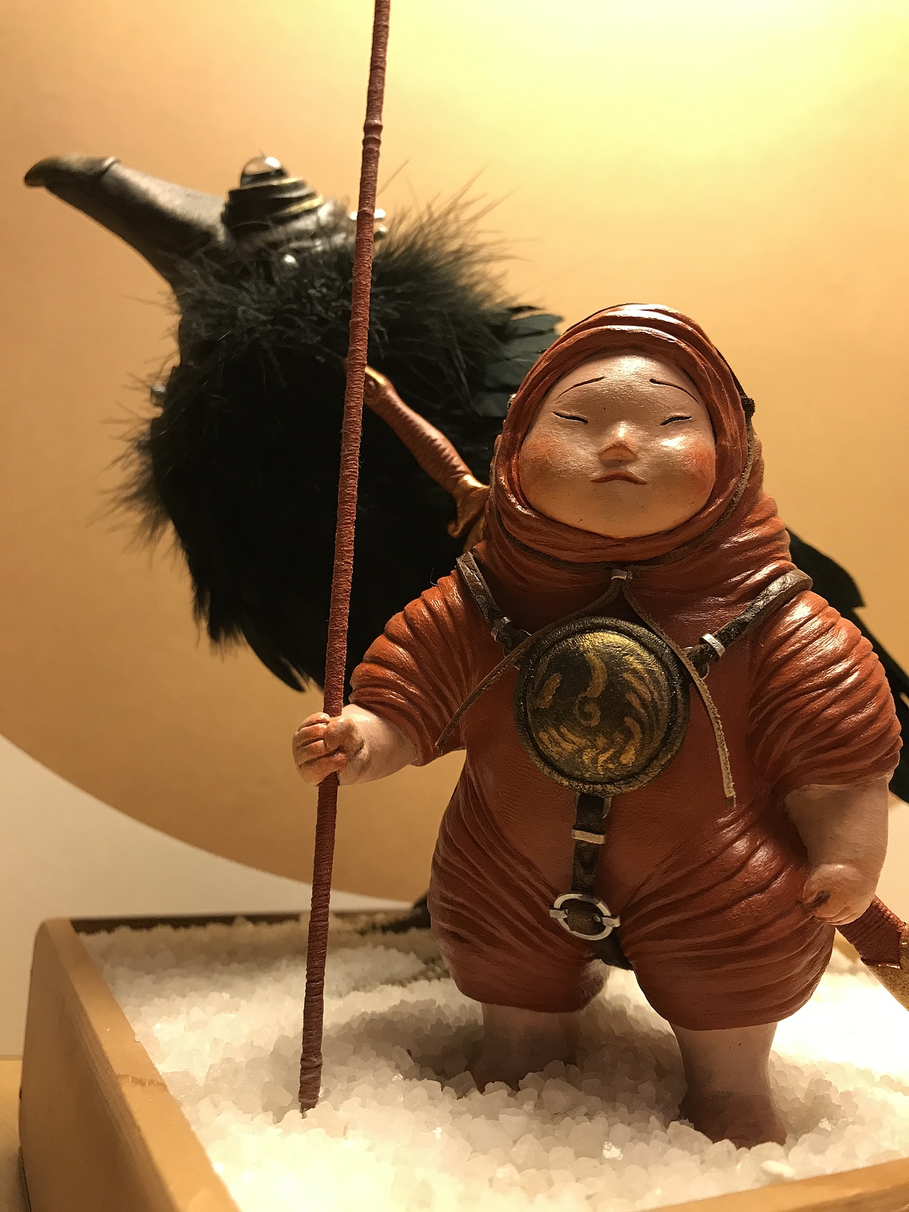 《独角仙黑鸦图》明子