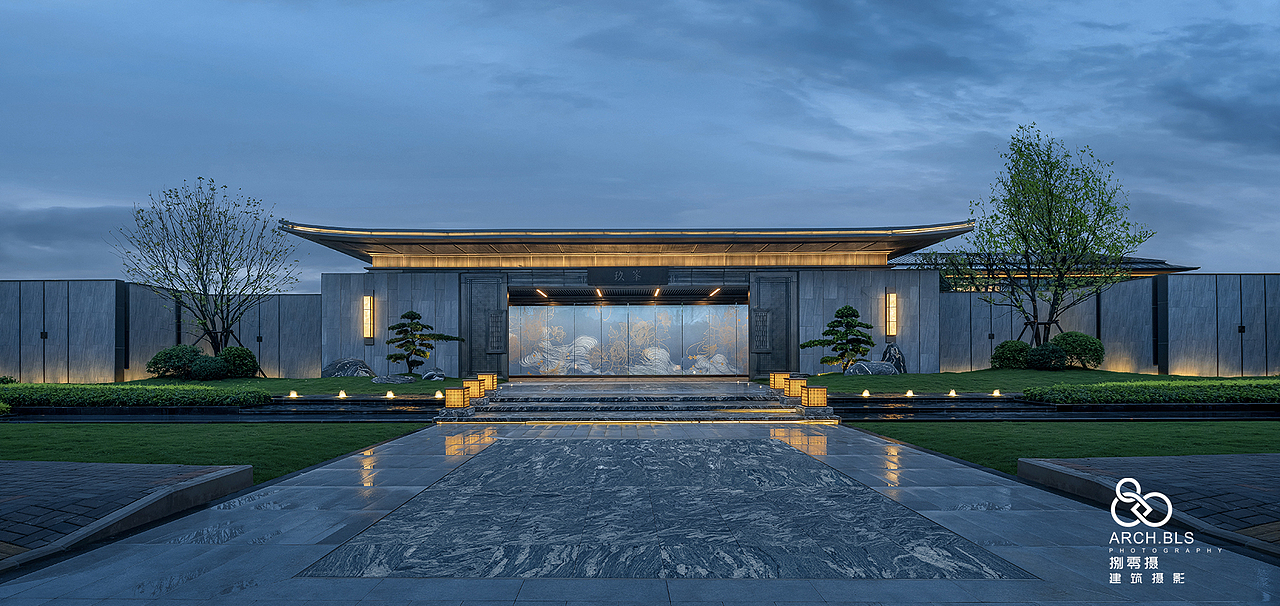 成都彭州弘阳营销中心景观实景