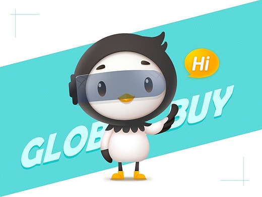 吉祥物海鸥—小呆