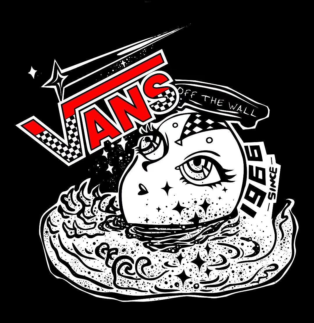 vans（图ZODM5NzQ1Njg=） - 商业插画 - 站酷设计师自然卷卷阿丢子原创素材 - 站酷ZCOOL
