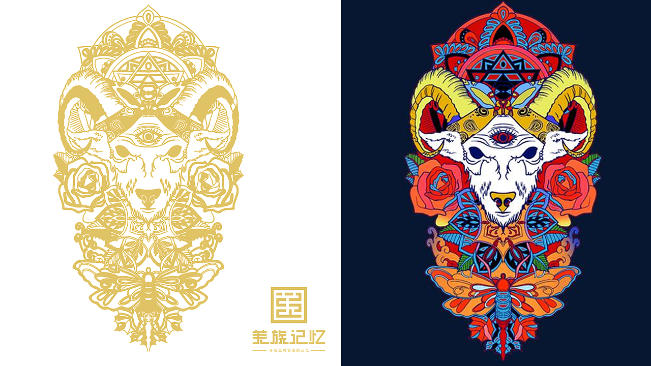 羌族记忆系列文创产品设计（图ZMTU5MTQxMDI0） - 品牌 - 站酷设计师厦门华物设计原创素材 - 站酷ZCOOL