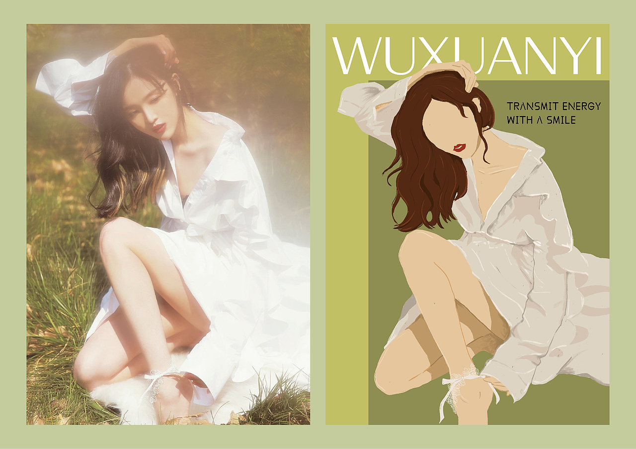 人像手绘（图ZMjI4MDE4NDMy） - 创作习作 - 站酷设计师吃个大泡芙原创素材 - 站酷ZCOOL